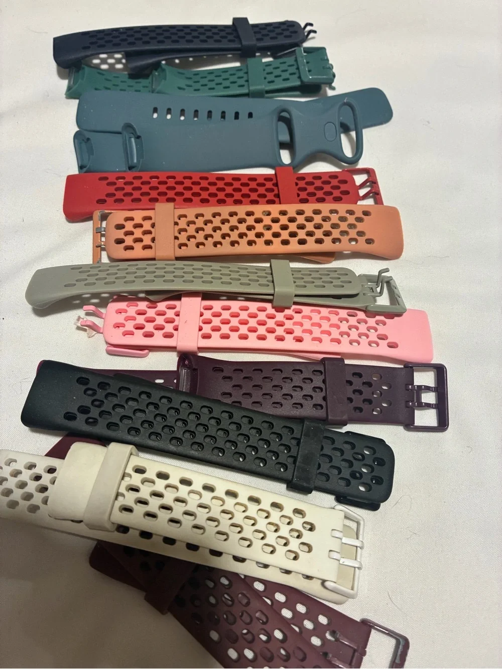 Interchangeable Silicone Sports Watch Bands - Multi-Color Options 11 diff Colors